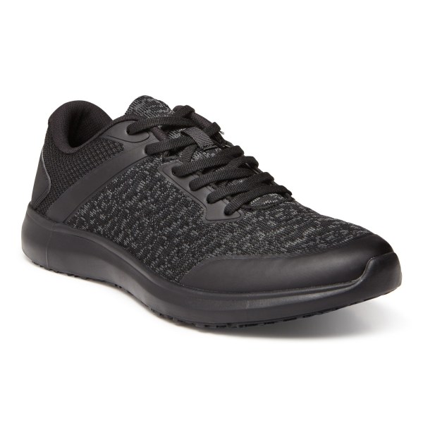 Vionic Trainers Ireland - Landon Pro Sneaker Black - Mens Shoes Discount | ZBMFU-0379